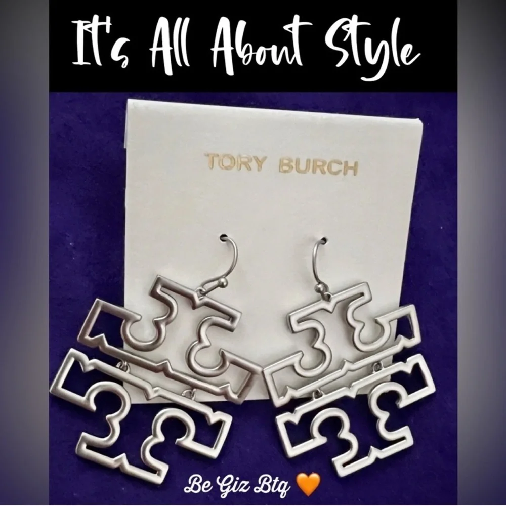 🔥🔥🔥ONE ITEM DEAL OF THE DAY TORY BURCH Authentic Earrings Reduced Buy Now